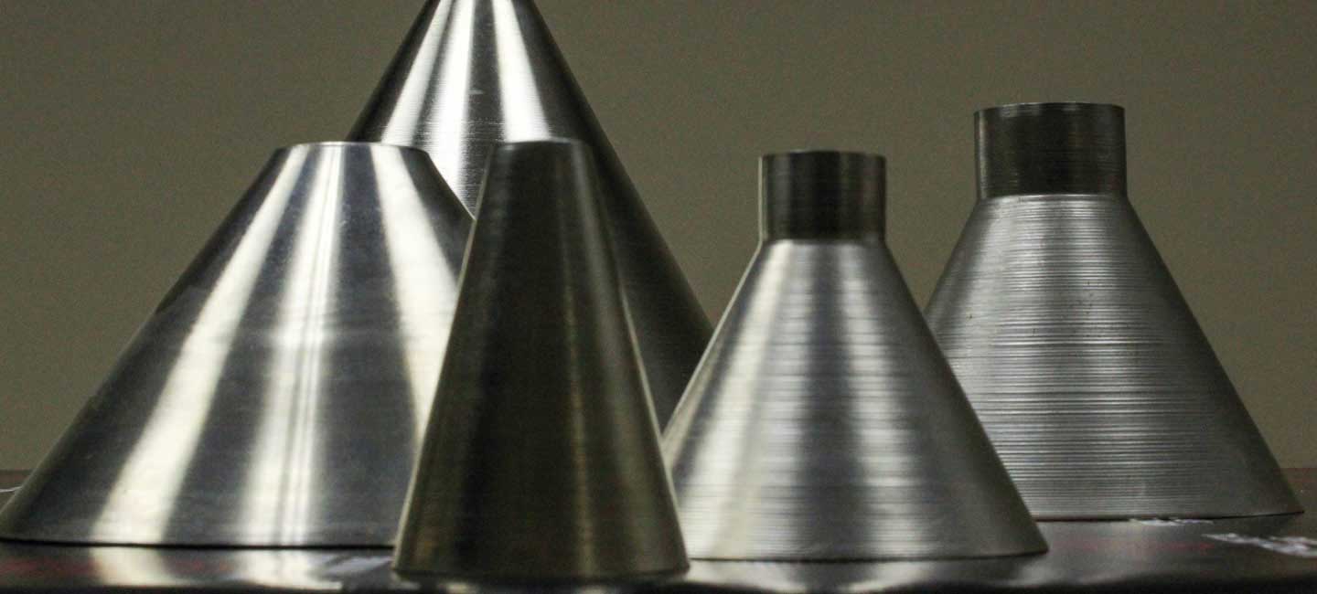 Formed Metal Cones